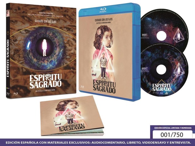 Espíritu sagrado en Blu-ray con La aventura y 39 escalones