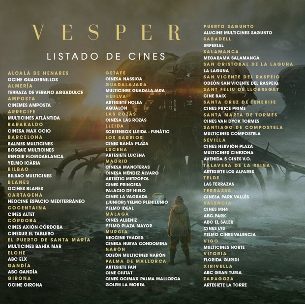 Vesper en cines