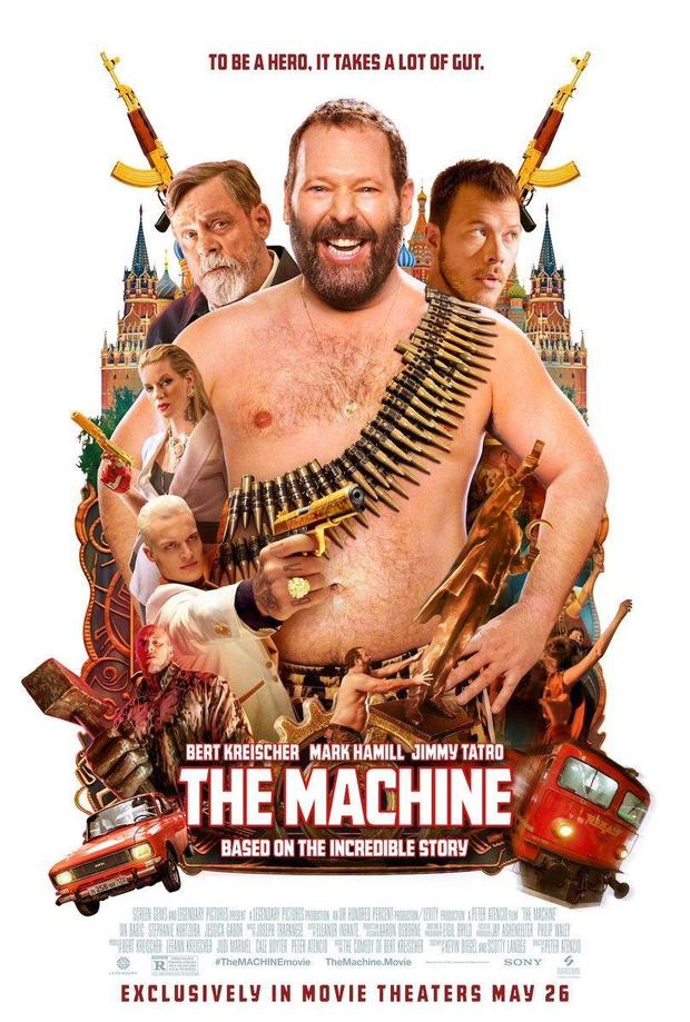 The machine. En agosto en blu-ray