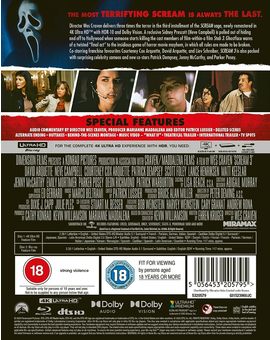 Scream 3. Próximamente en 4K