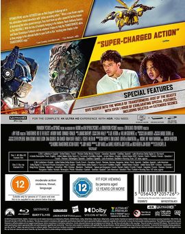 Transformers El despertar de las bestias 4K