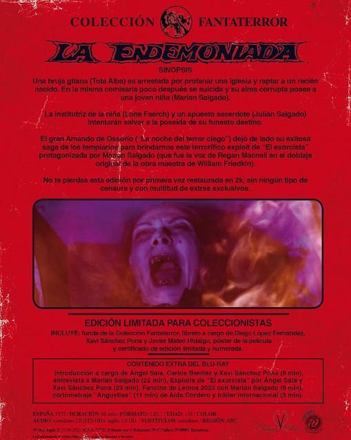 La endemoniada. Preventa abierta