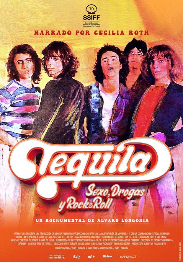 Tequila: sexo, drogas y rock & roll. En noviembre en blu-ray
