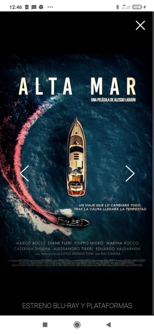 Alta mar. Próximamente en Blu-ray
