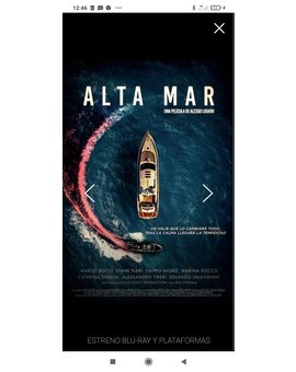 Alta mar. Próximamente en Blu-ray