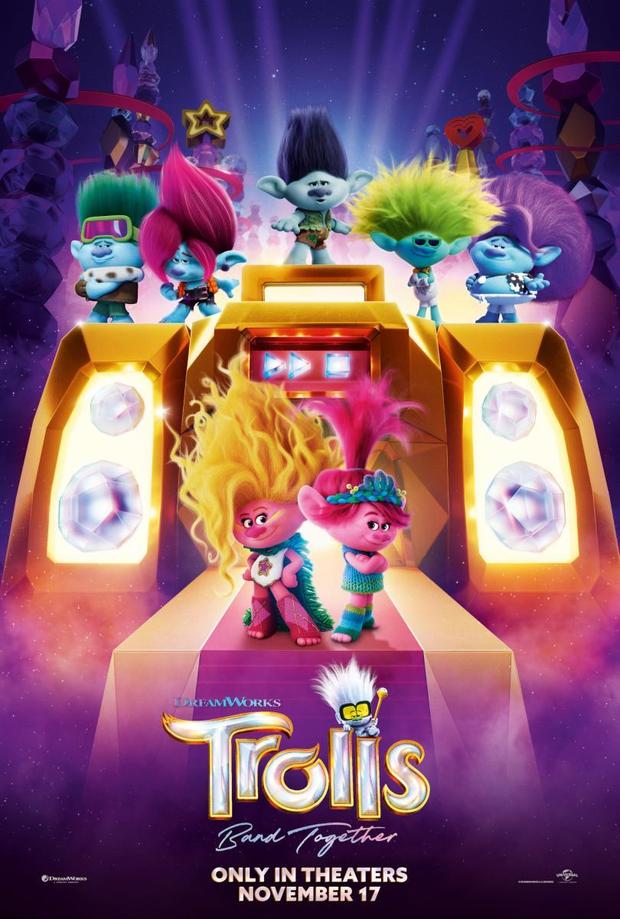 Trolls 3: Todos juntos. Próximamente en blu-ray