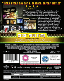 5 nights at Freddy's 4K