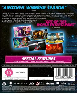 Star Trek lower decks temporada 3 sin castellano