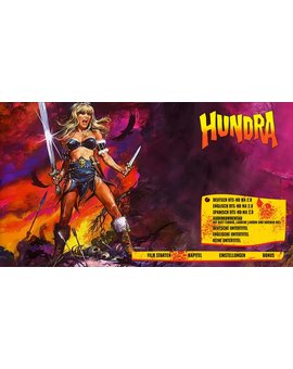 Hundra. Menú Blu-ray alemán