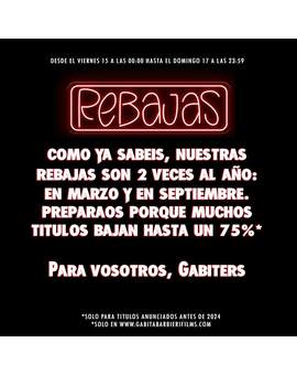 Rebajas en la tienda online de Gabita Barbieri hasta el domingo