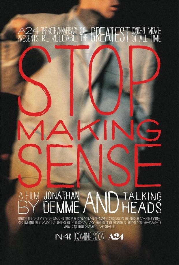Stop making sense. Próximamente en Blu-ray