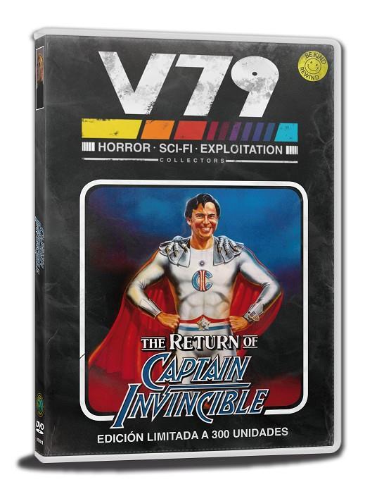 The return of Captain Invincible. 15 de julio en dvd