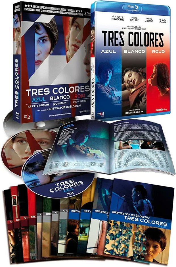 Trilogía Tres colores. En septiembre en Blu-ray