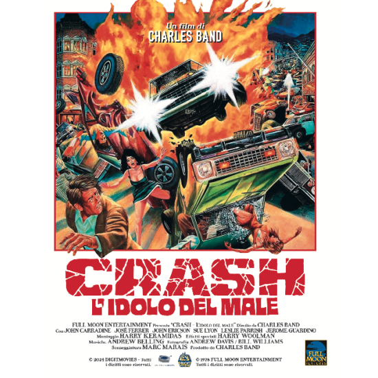 Crash (full moon). En septiembre en Blu-ray con subtítulos en español
