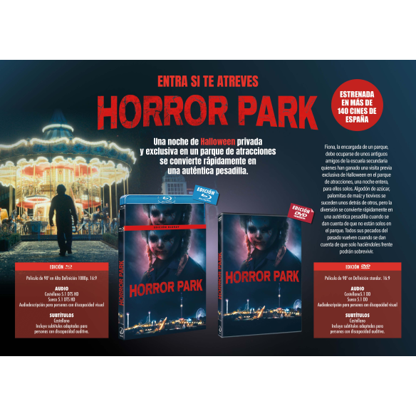 Horror park. En octubre en Blu-ray