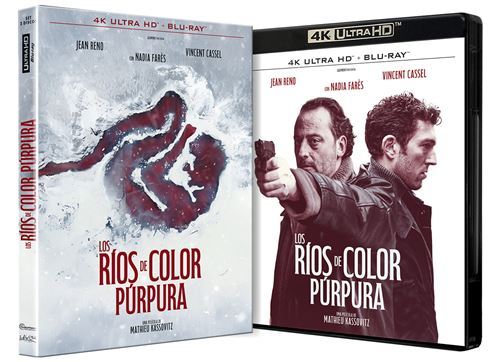 Los ríos de color púrpura. En noviembre en 4K