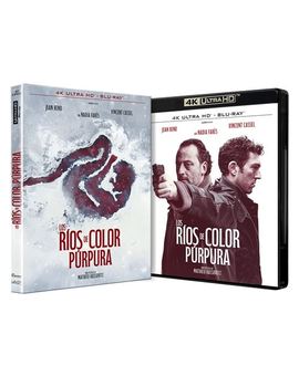 Los ríos de color púrpura. En noviembre en 4K