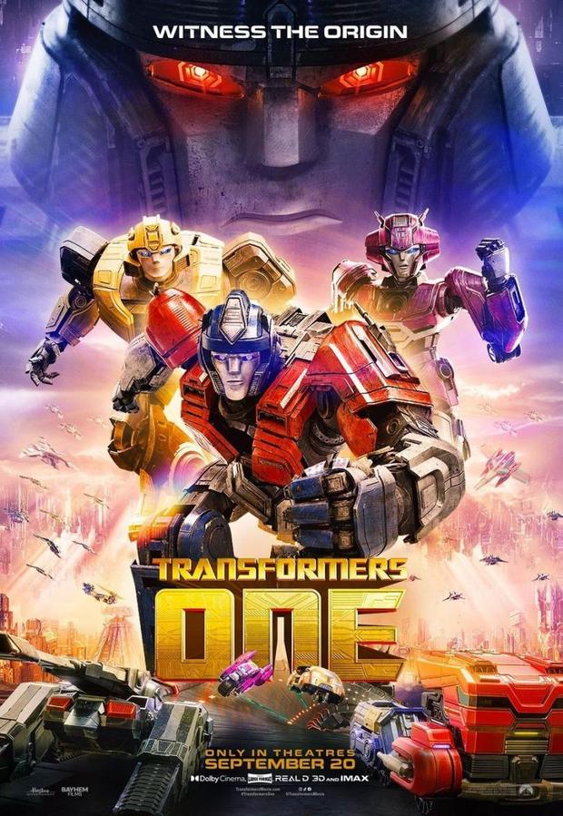 Transformers one. En diciembre en formato físico