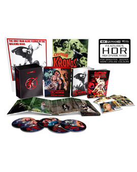 Capitán Kronos cazador de vampiros. 5 discos con subtítulos en español