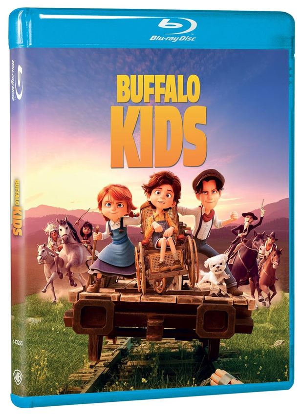 Buffalo kids. Carátula blu-ray