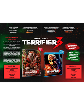 Terrifier 3. 26 de febrero en Blu-ray