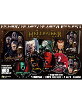 Hellraiser colection en Italia 4 a 7