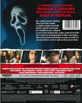 Scream 3 4K+ Blu-ray en Julio 