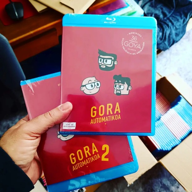 Gora automatikoa 1 y 2. 28 de mayo en Blu-ray