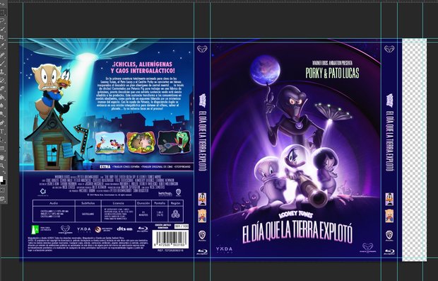Diseño carátula El día que la tierra explotó