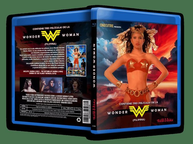 Wonder Woman (filipina). Ya en Blu-ray