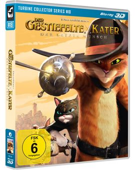 El gato con botas: el último deseo. En agosto en Blu-ray 3D