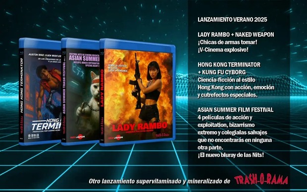 Terminator y Rambo con Trash-o-rama. Ya en Blu-ray