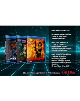 Terminator y Rambo con Trash-o-rama. Ya en Blu-ray
