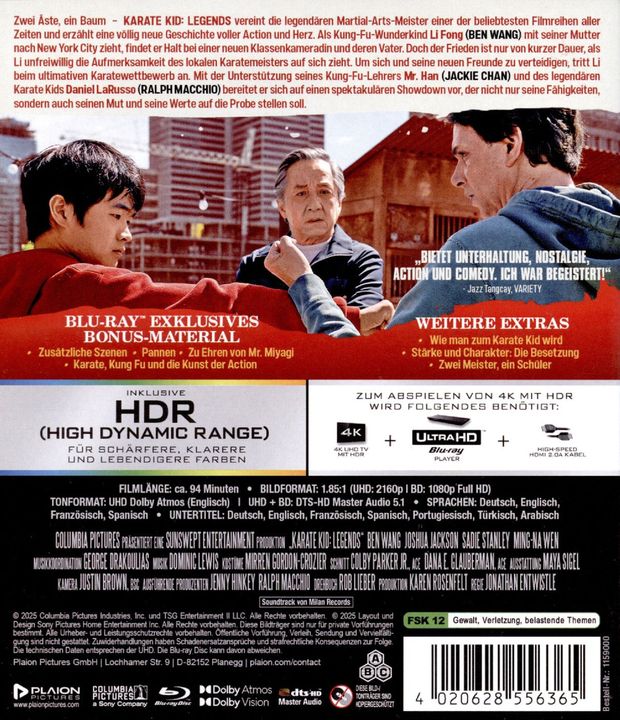 Karate Kid: legends en 4K