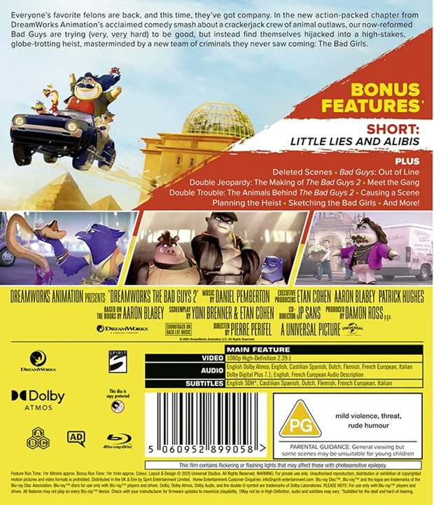 Los tipos malos 2 Blu-ray