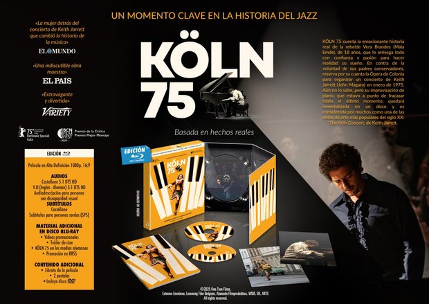 Köln 75.En noviembre en Blu-ray
