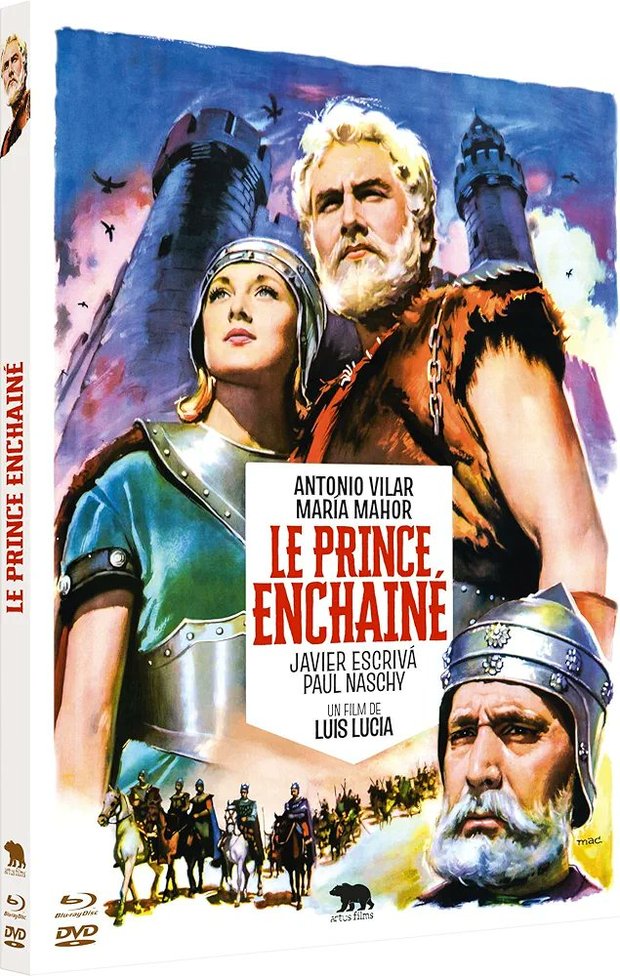 El príncipe encadenado. En febrero en Blu-ray