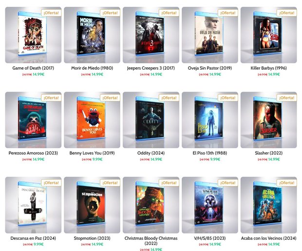 Black friday en la web de Gabita Barbieri