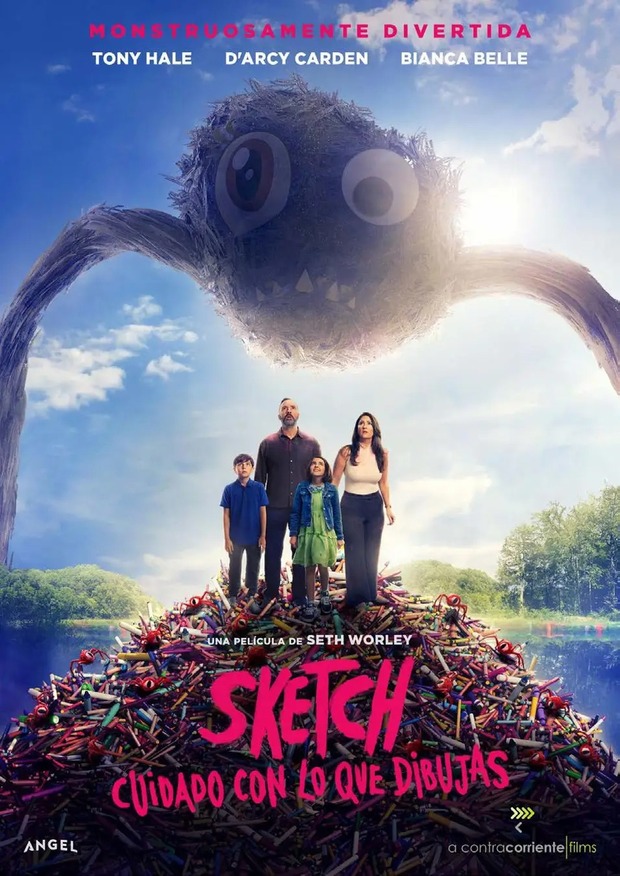 Sketch, cuidado con lo que dibujas. En enero en Blu-ray