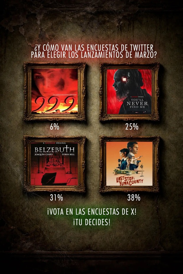 Encuesta 2 para lanzamientos de marzo