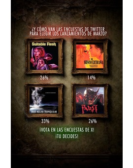 Encuesta 3 para lanzamientos de marzo