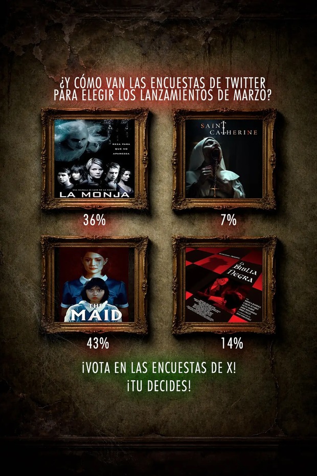 Encuesta 4 para lanzamientos de marzo