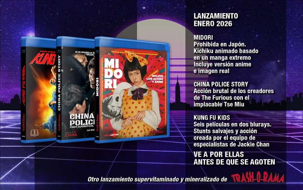 Ya en Blu-ray. Trash-o-rama