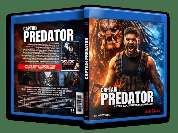 Captain Predator ya en Blu-ray (y el Predator chino y filipino) 
