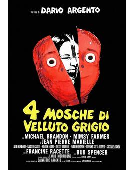 Cuatro moscas sobre terciopelo gris. En abril en Blu-Ray