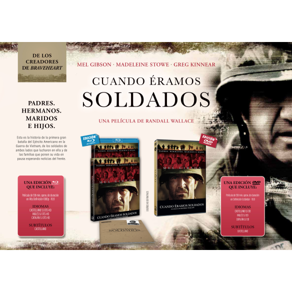 Cuando éramos soldados. En junio en Blu-ray