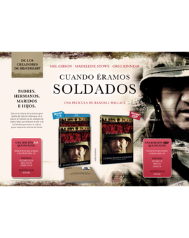 Cuando éramos soldados. En junio en Blu-ray