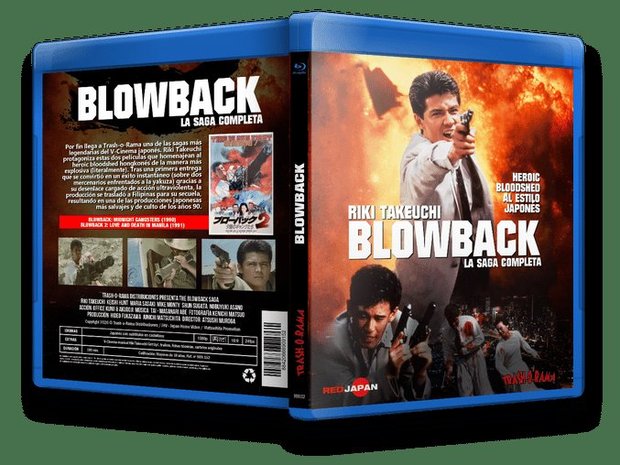 Blowback, saga completa. Ya en Blu-ray
