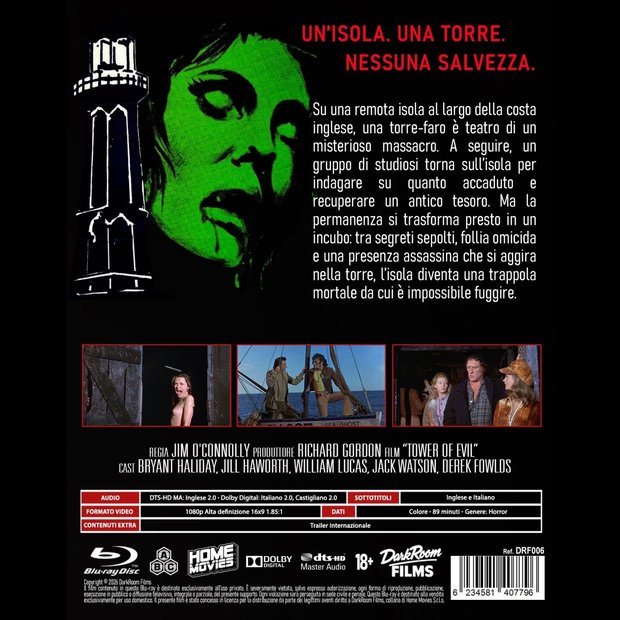 La torre del mal. Confirmo audio castellano en Blu-ray italiano