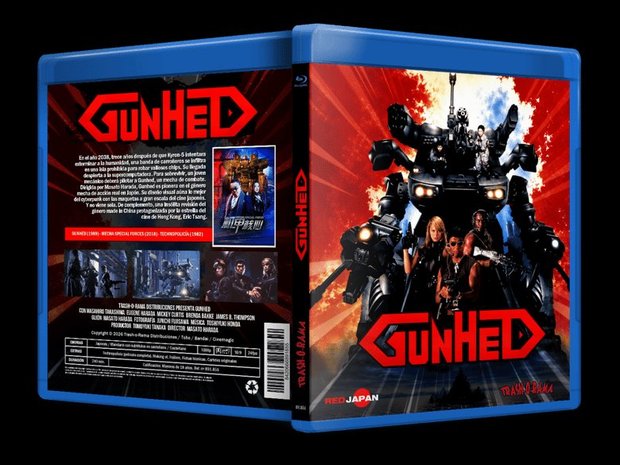 Gunhed. Ya en Blu-ray